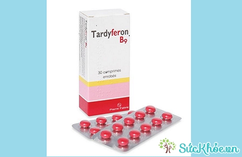 Tardyferon B9 là thuốc điều trị dự phòng thiếu sắt, thiếu acid folic