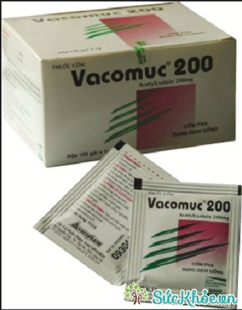 Vacomuc 200 (thuốc bột uống) và một số thông tin thuốc cơ bản
