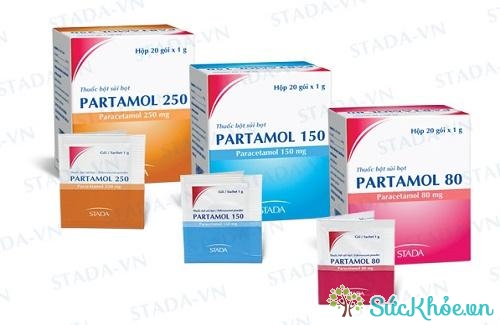 Partamol (thuốc bột sủi bọt) và một số thông tin thuốc cơ bản