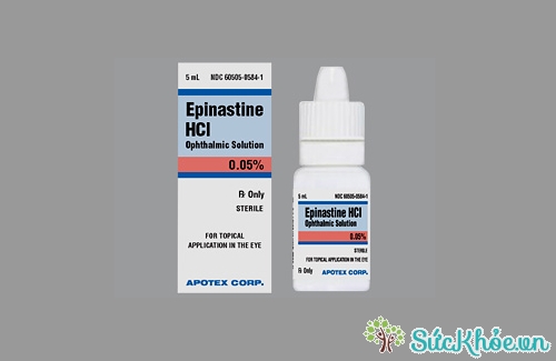 Epinastine (thuốc nhỏ mắt) và một số thông tin thuốc cơ bản nên chú ý