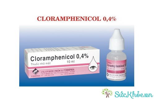 Cloramphenicol 0,4% (thuốc nhỏ mắt - công ty dược phẩm TW VIDIPHA)