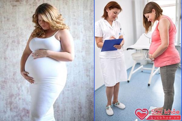 Phụ nữ béo phì mang thai cần kiểm soát cân nặng