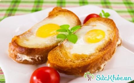 Trứng gà giàu protein tốt cho sức khỏe