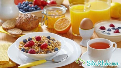 Bữa sáng khoa học đảm bảo sức khỏe mỗi ngày