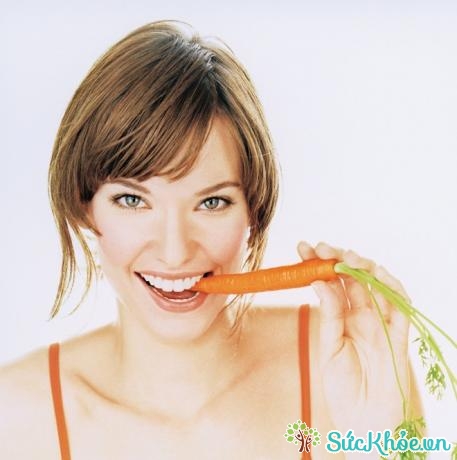 Cà rốt là những thực phẩm làm trắng răng hiệu quả